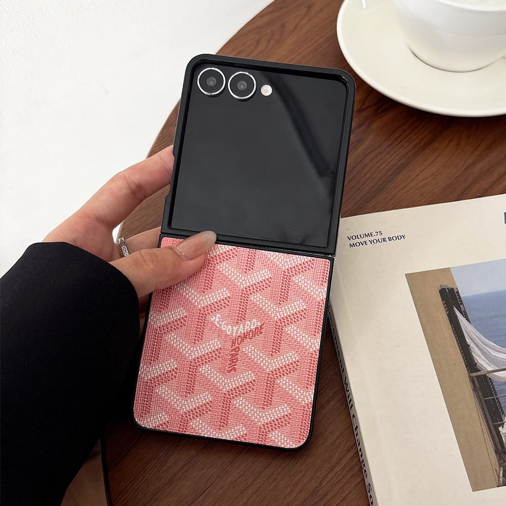 Goyard Y-Pattern Chevron Samsung Galaxy Z Flip/Fold Case