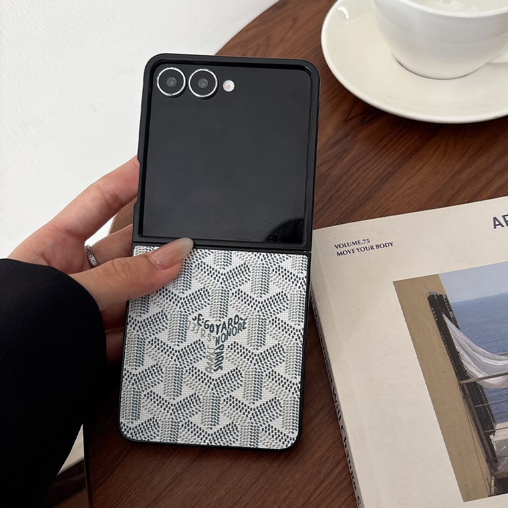 Goyard Y-Pattern Chevron Samsung Galaxy Z Flip/Fold Case