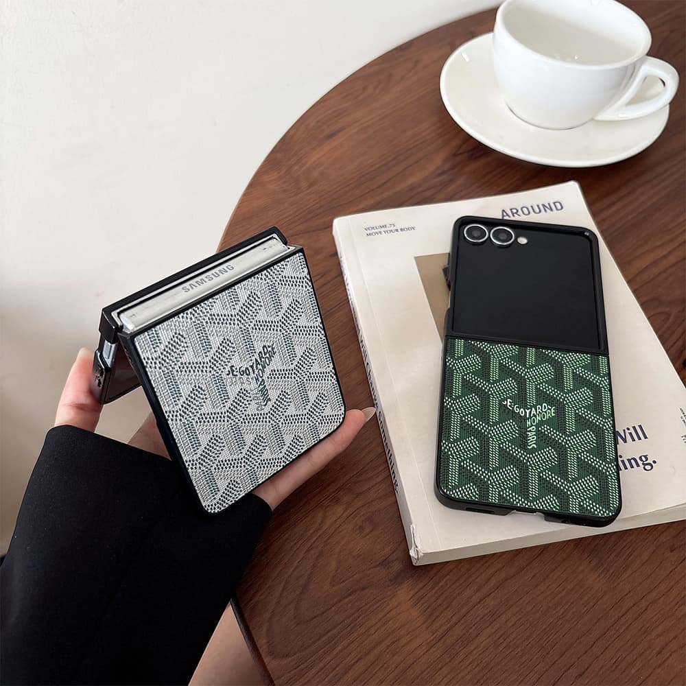 Goyard Y-Pattern Chevron Samsung Galaxy Z Flip/Fold Case