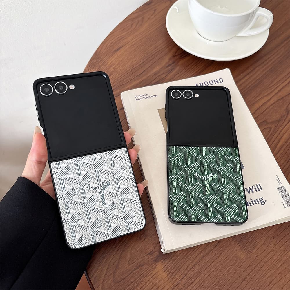 Goyard Y-Pattern Chevron Samsung Galaxy Z Flip/Fold Case