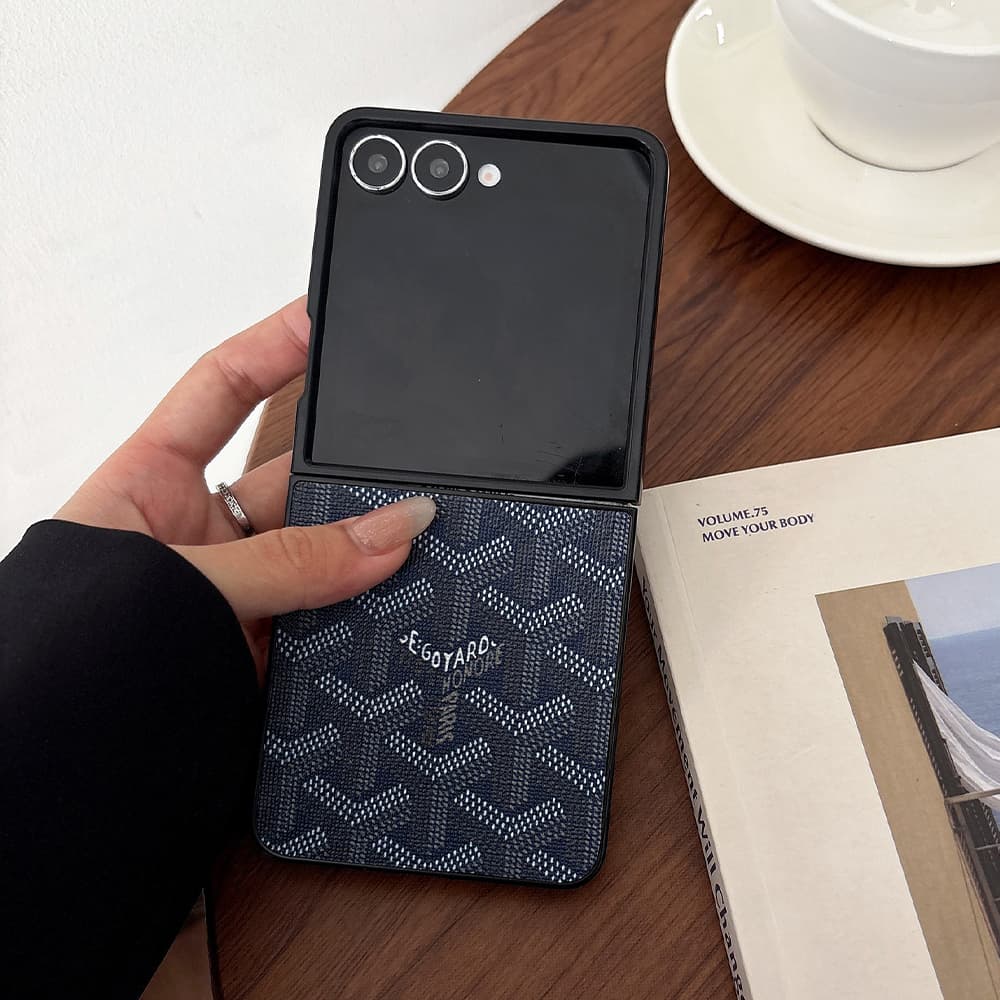 Goyard Y-Pattern Chevron Samsung Galaxy Z Flip/Fold Case