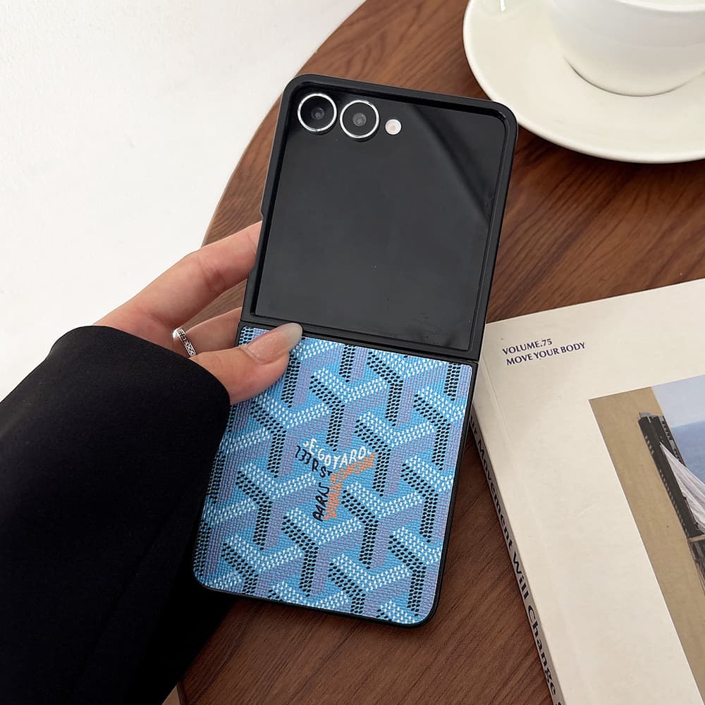 Goyard Y-Pattern Chevron Samsung Galaxy Z Flip/Fold Case