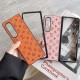 Louis Vuitton Embossed Monogram Leather Samsung Galaxy Z Flip Fold Case