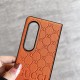 Gucci Embossed GG Supreme Leather Samsung Galaxy Z Flip Fold Case