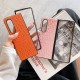 Dior Embossed Oblique Leather Samsung Galaxy Z Flip Fold Case