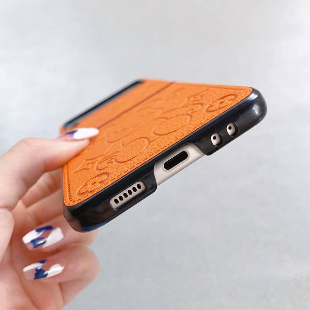 Louis Vuitton x Kaws Bearbrick Samsung Galaxy Z Flip Fold Case
