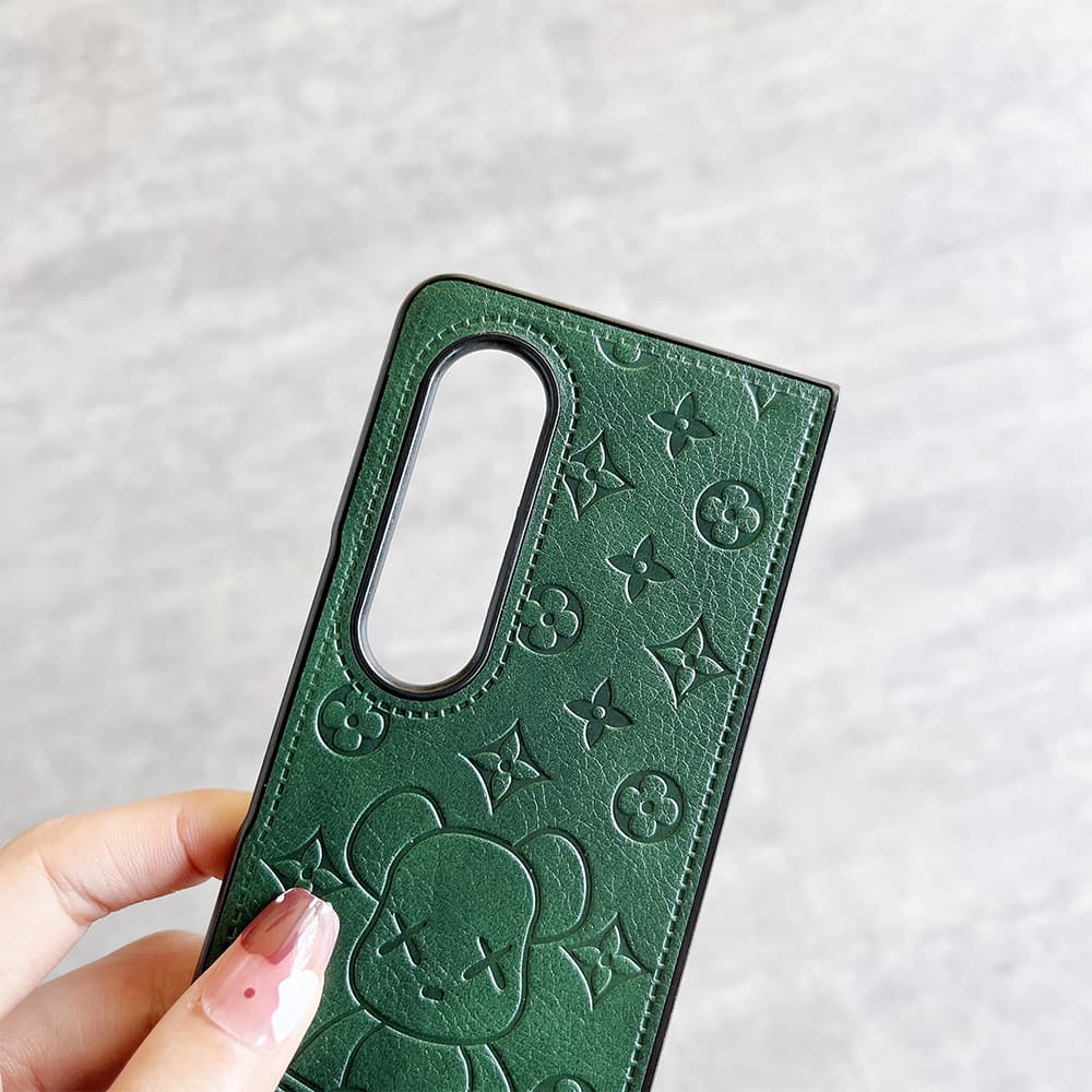 Louis Vuitton x Kaws Bearbrick Samsung Galaxy Z Flip Fold Case