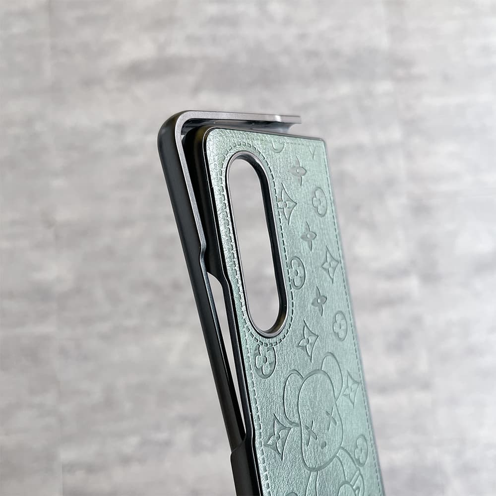 Louis Vuitton x Kaws Bearbrick Samsung Galaxy Z Flip Fold Case
