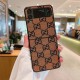 Gucci GG Supreme Colorblock Samsung Galaxy Z Flip Fold Case
