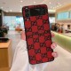 Gucci GG Supreme Colorblock Samsung Galaxy Z Flip Fold Case