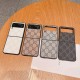 Gucci GG Supreme Canvas Samsung Galaxy Z Flip Fold Case