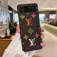 Louis Vuitton Monogram Leather Samsung Galaxy Z Flip Fold Case