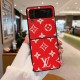 Louis Vuitton Monogram Leather Samsung Galaxy Z Flip Fold Case