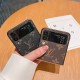 Louis Vuitton Monogram Leather Samsung Galaxy Z Flip Fold Case