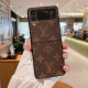 Louis Vuitton Monogram Leather Samsung Galaxy Z Flip Fold Case