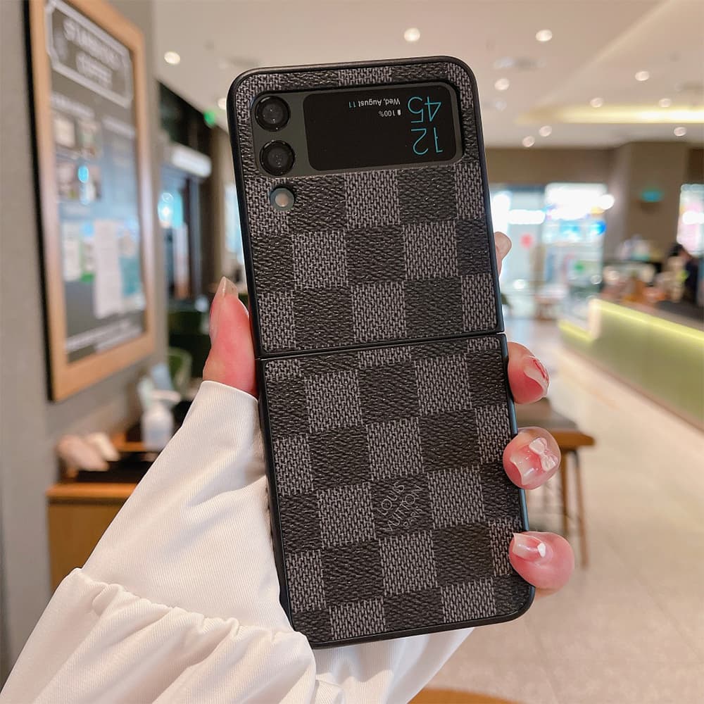 Louis Vuitton Monogram & Checkerboard Samsung Galaxy Z Flip Fold Case
