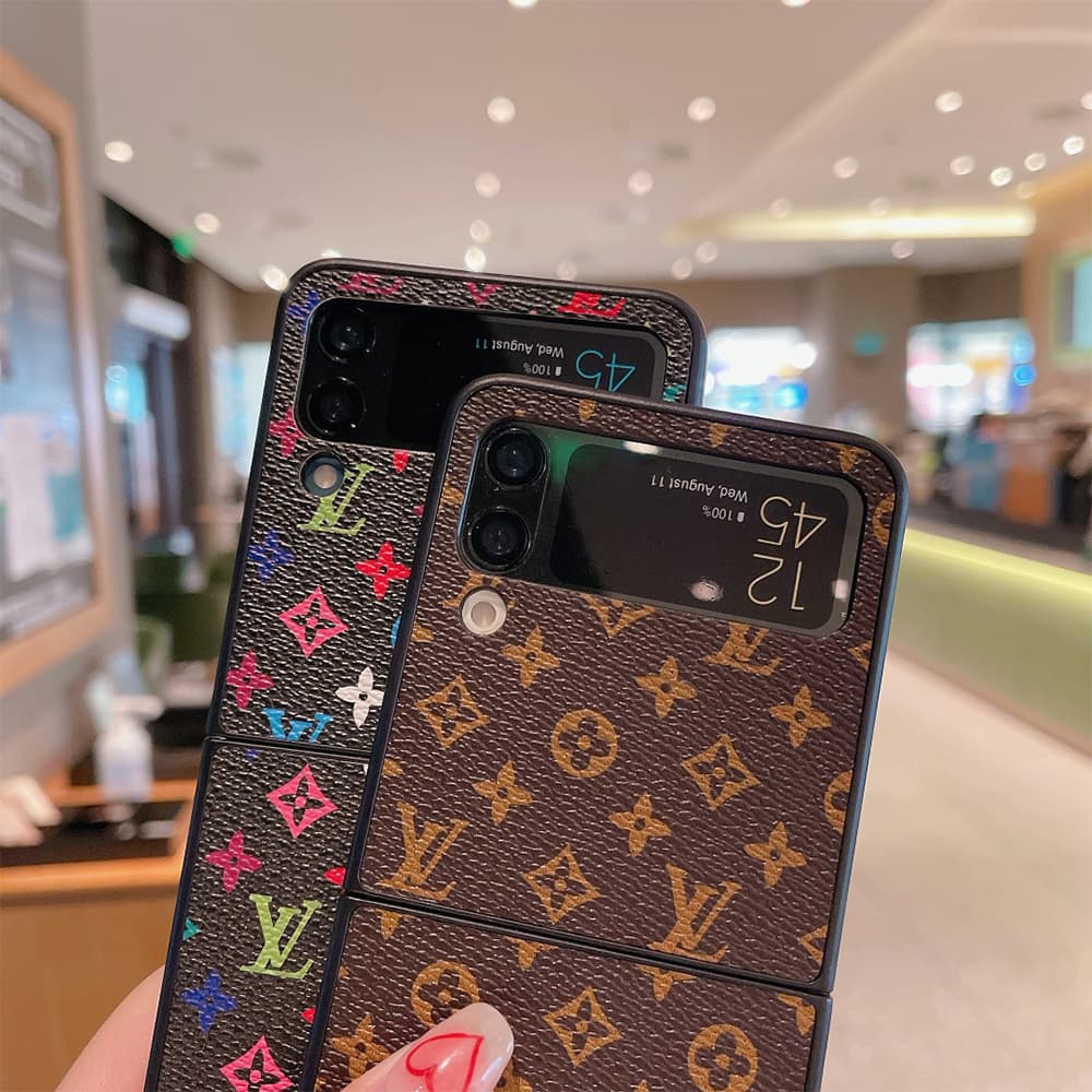Louis Vuitton Monogram & Checkerboard Samsung Galaxy Z Flip Fold Case