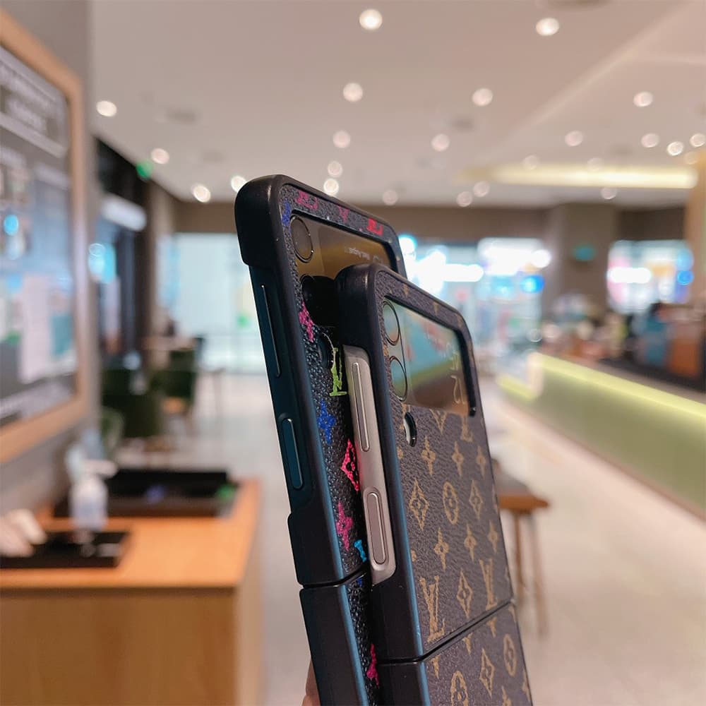 Louis Vuitton Monogram & Checkerboard Samsung Galaxy Z Flip Fold Case