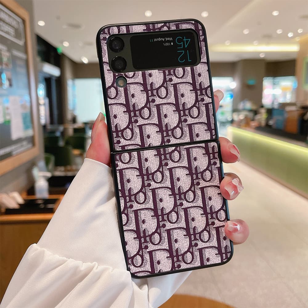Dior Oblique Samsung Galaxy Z Flip Fold Case