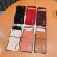 YSL Glossy Croc Logo Samsung Galaxy Z Flip Fold Case
