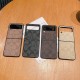 Coach Signature C Monogram Leather Samsung Galaxy Z Flip Fold Case