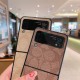 Coach Signature C Monogram Leather Samsung Galaxy Z Flip Fold Case