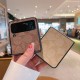 Coach Signature C Monogram Leather Samsung Galaxy Z Flip Fold Case
