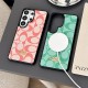 Coach MagSafe Signature C Monogram Leather Samsung Galaxy S & iPhone Case