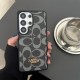 Coach MagSafe Signature C Monogram Leather Samsung Galaxy S & iPhone Case