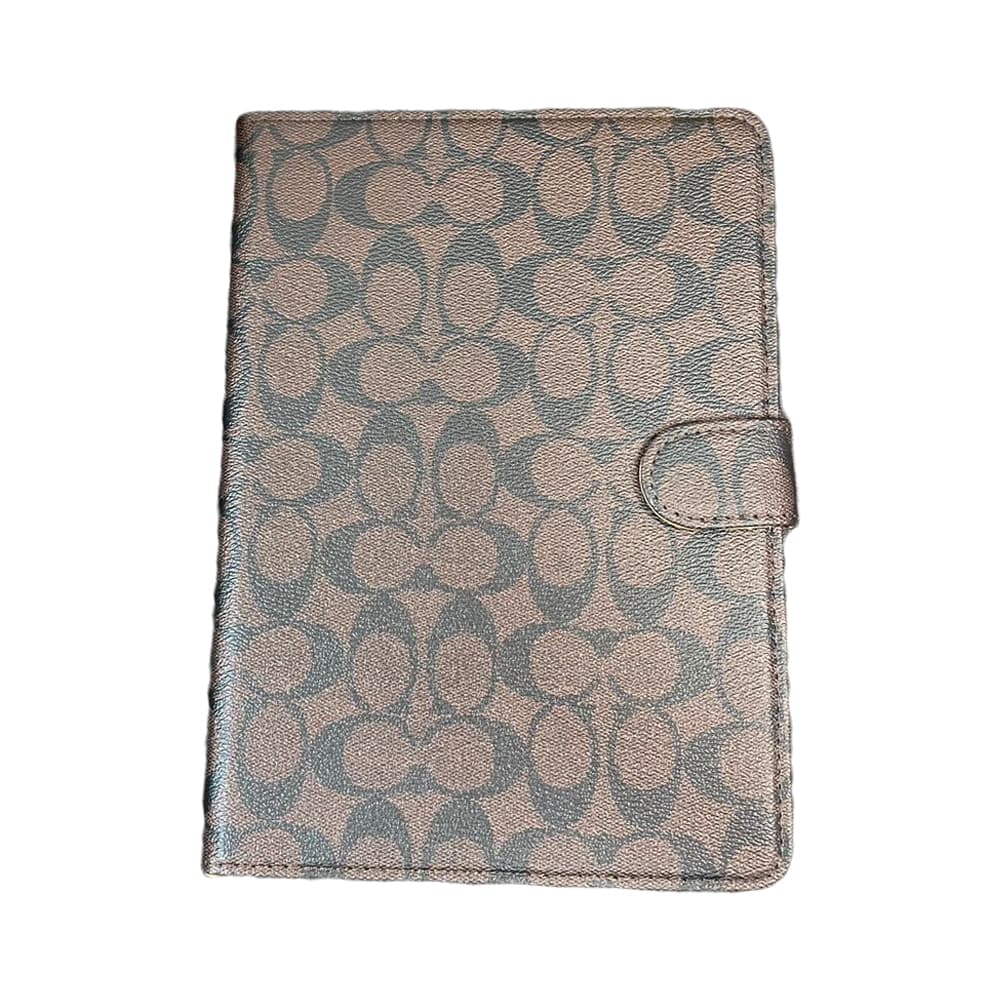 COACH Luxury iPad Case - Signature C Print with Card Slots & Stand (2018+ Models)