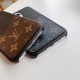 Louis Vuitton Luxury iPhone Case - Monogram Leather with Card Holder Louis Vuitton Luxury iPhone Case - Monogram Leather with Card Holder