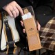 Coach Signature iPhone Case - Monogram Luxury Cover with Flip Wallet & Adjustable Lanyard