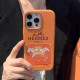 Hermès Paris Luxury iPhone Case - Iconic Carriage Design with Premium Leather Texture Hermès Paris Luxury iPhone Case - Iconic Carriage Design with Premium Leather Texture