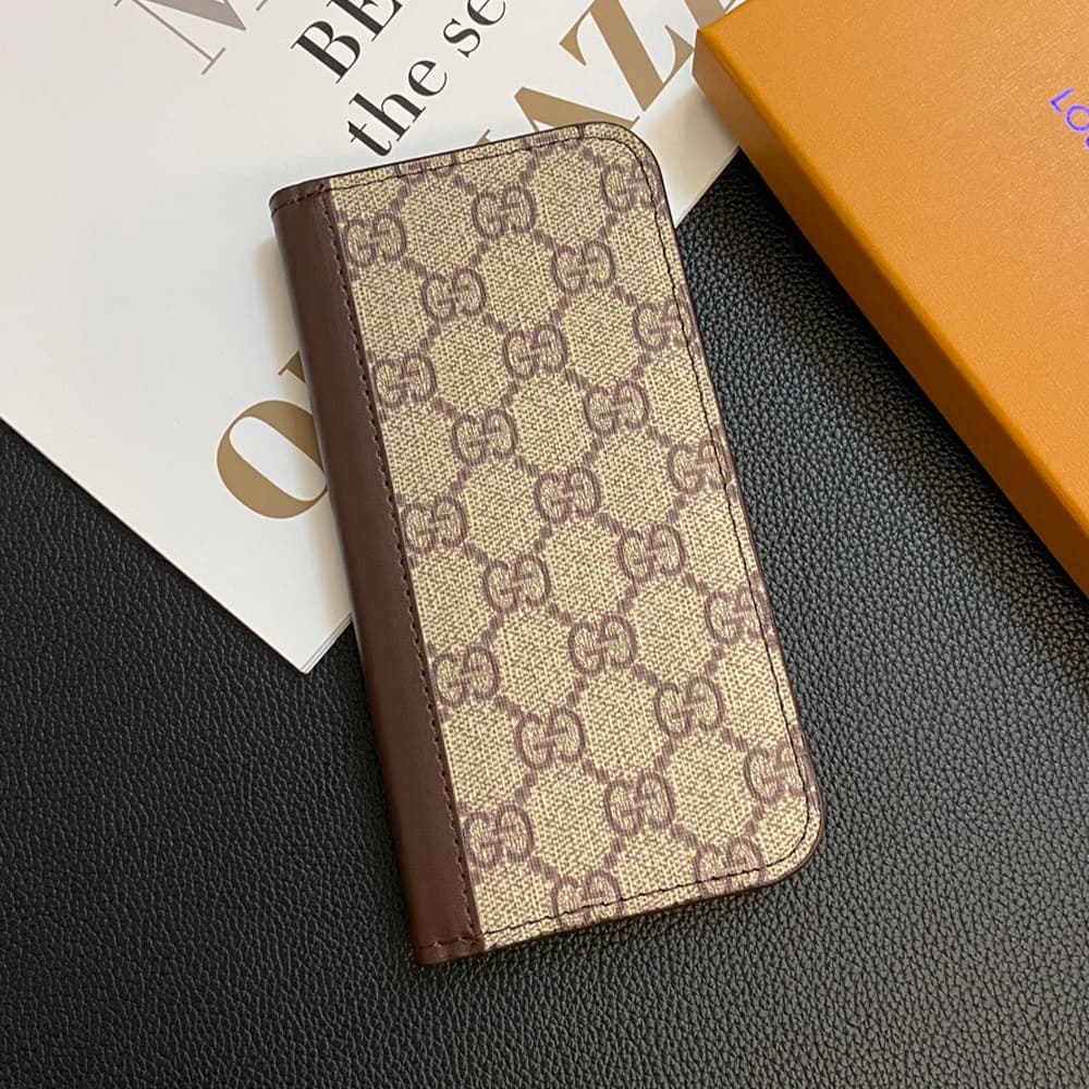 Louis Vuitton & Gucci Luxury Wallet Phone Case - Monogram & GG Designer Flip Cover (8 Styles) Louis Vuitton & Gucci Luxury Wallet Phone Case - Monogram & GG Designer Flip Cover (8 Styles)