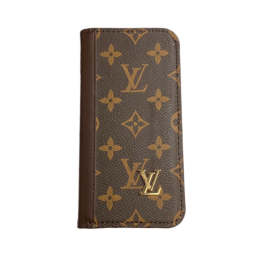 Louis Vuitton & Gucci Luxury Wallet Phone Case - Monogram & GG Designer Flip Cover (8 Styles)