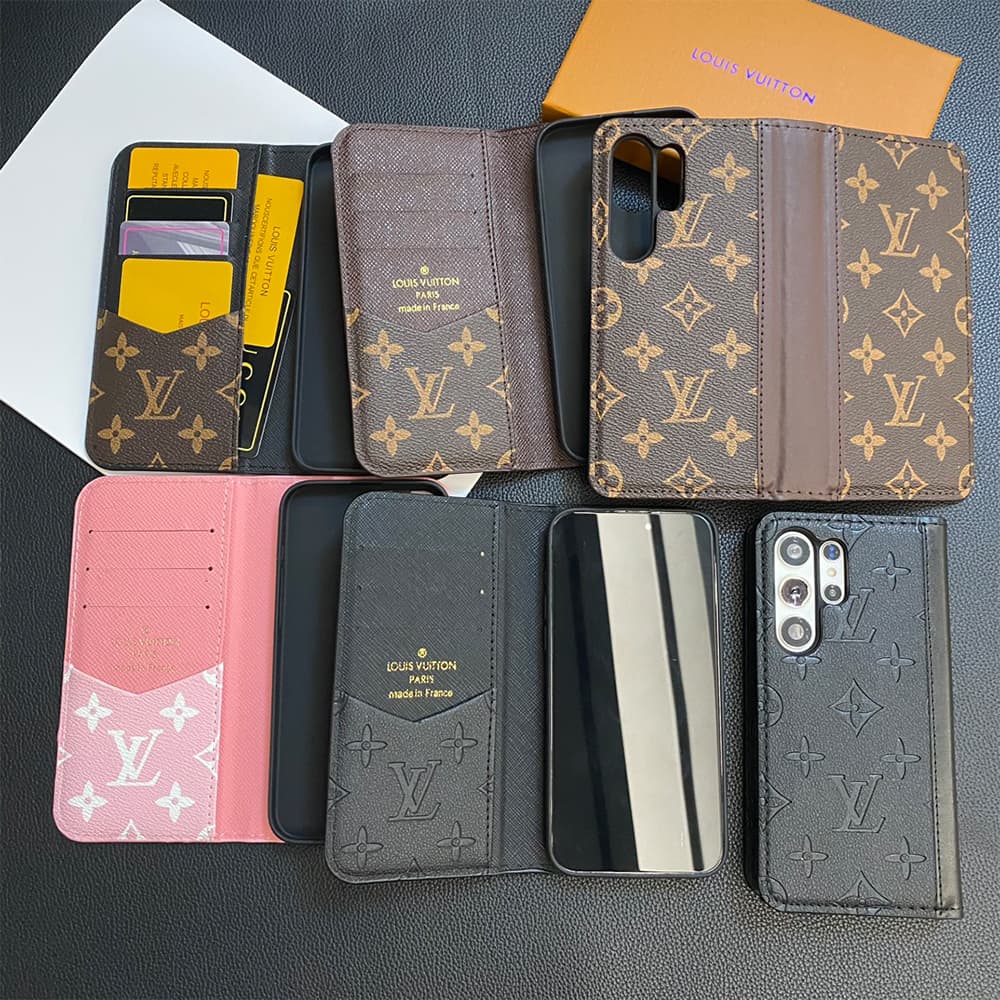 Louis Vuitton & Gucci Luxury Wallet Phone Case - Monogram & GG Designer Flip Cover (8 Styles) Louis Vuitton & Gucci Luxury Wallet Phone Case - Monogram & GG Designer Flip Cover (8 Styles)