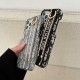 Dior Oblique Luxury iPhone Case - Signature Jacquard with Leather Wrist Strap Dior Oblique Luxury iPhone Case - Signature Jacquard with Leather Wrist Strap