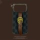 Gucci Adjustable Leather Strap GG Supreme iPhone Case