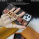 Louis Vuitton Luxury Wristlet iPhone Case - Permanent Monogram Strap (Gold LV Charm) Louis Vuitton Luxury Wristlet iPhone Case - Permanent Monogram Strap (Gold LV Charm)