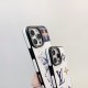 Louis Vuitton Luxury iPhone Case - Floral & Pearl Accent with Crystal Frame (White/Blue/Orange) Louis Vuitton Luxury iPhone Case - Floral & Pearl Accent with Crystal Frame (White/Blue/Orange)
