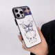 Louis Vuitton Luxury iPhone Case - Floral & Pearl Accent with Crystal Frame (White/Blue/Orange) Louis Vuitton Luxury iPhone Case - Floral & Pearl Accent with Crystal Frame (White/Blue/Orange)