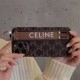 Celine Luxury iPhone Case - Triomphe Pattern with Leather Wrist Strap & Ring Stand (TPU Protective Case) Celine Luxury iPhone Case - Triomphe Pattern with Leather Wrist Strap & Ring Stand (TPU Protective Case)