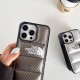The North Face Luxury iPhone Case - Puffer Jacket Design with Carbon Fiber Texture (Rugged Protective Cover) The North Face Luxury iPhone Case - Puffer Jacket Design with Carbon Fiber Texture (Rugged Protective Cover)