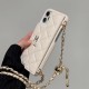 Chanel iPhone Case with Chain Strap - CC Logo & Quilted Design Luxury Cover for iPhone + Card Holder Chanel iPhone Case with Chain Strap - CC Logo & Quilted Design Luxury Cover for iPhone + Card Holder