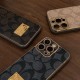Coach Luxury Phone Case - Signature Print & Metal Logo iPhone Cover for Apple Devices Coach Luxury Phone Case - Signature Print & Metal Logo iPhone Cover for Apple Devices