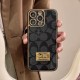 Coach Luxury Phone Case - Signature Print & Metal Logo iPhone Cover for Apple Devices Coach Luxury Phone Case - Signature Print & Metal Logo iPhone Cover for Apple Devices