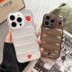 Comme des Garçons Heart Logo Phone Case - Transparent Quilted TPU Cover for iPhone Comme des Garçons Heart Logo Phone Case - Transparent Quilted TPU Cover for iPhone