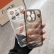 Comme des Garçons Heart Logo Phone Case - Transparent Quilted TPU Cover for iPhone Comme des Garçons Heart Logo Phone Case - Transparent Quilted TPU Cover for iPhone