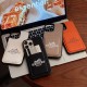 Hermès Luxury Phone Case - Leather Texture with Card Slot for iPhone (Orange/White/Black/Khaki) Hermès Luxury Phone Case - Leather Texture with Card Slot for iPhone (Orange/White/Black/Khaki)