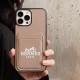 Hermès Luxury Phone Case - Leather Texture with Card Slot for iPhone (Orange/White/Black/Khaki) Hermès Luxury Phone Case - Leather Texture with Card Slot for iPhone (Orange/White/Black/Khaki)